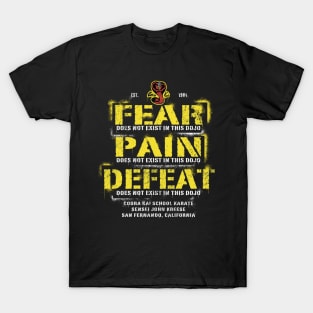 Fear, Pain, Defeat Does Not Exist In This Dojo T-Shirt